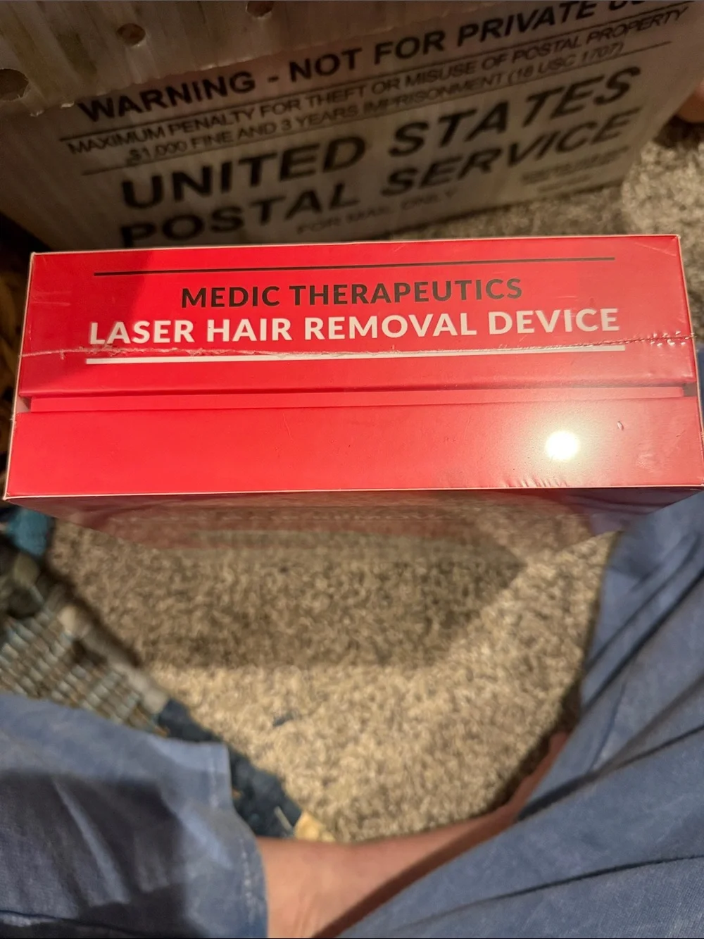 Cordless Laser Hair Removal Device - White